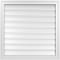 Ekena Millwork Vertical Surface Mount PVC Gable Vent: Functional, w/ 2"W x 1-1/2"P Brickmould Frame, 30"W x 30"H GVPVE30X3002SF - alternate 1